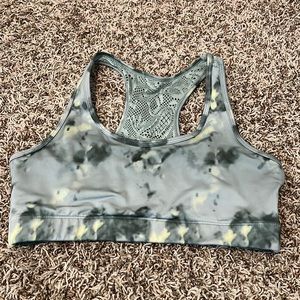 Zyia green bomber bra - Large